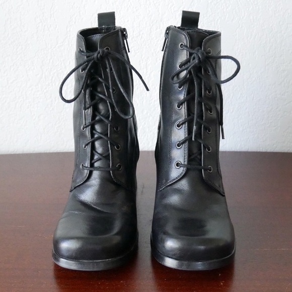 BONGO Shoes - HP! • Bongo • vtg chunky heeled leather boots